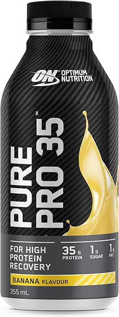 Optimum Nutrition Pure Pro 35 (Boxed 12 Pack) Banana