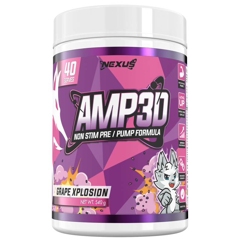 Nexus AMP3D Non Stim Pre Workout