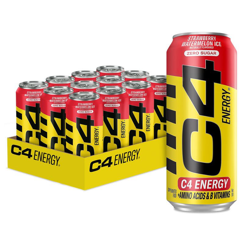 Cellucor C4 RTD Carbonated 473ml (Boxed 12 Pack)