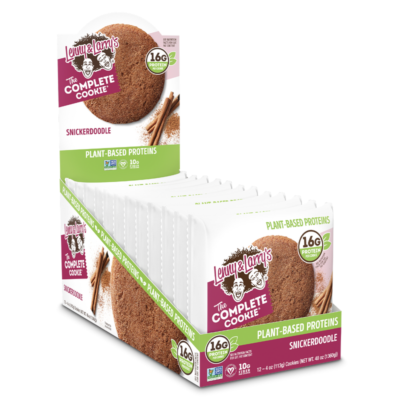 Lenny and Larry Complete Protein Cookie (Boxed 12 Pack) Snickerdoodle