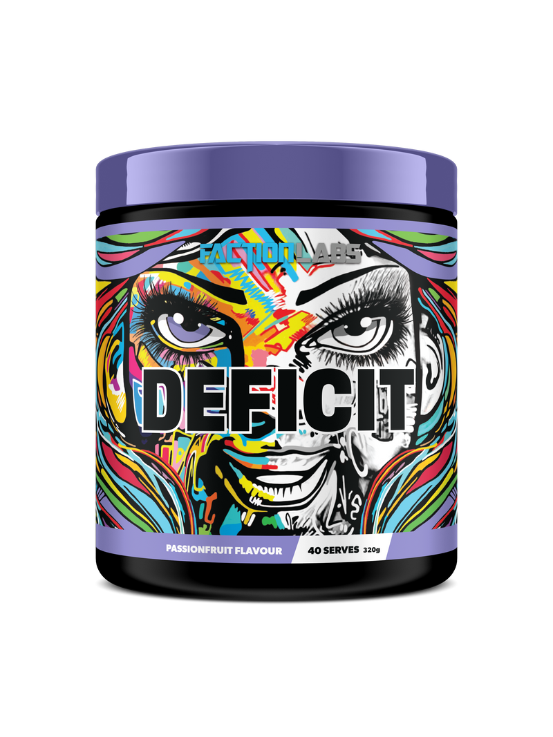 Faction Labs DEFICIT Thermogenic Fat Burner 40 Serves