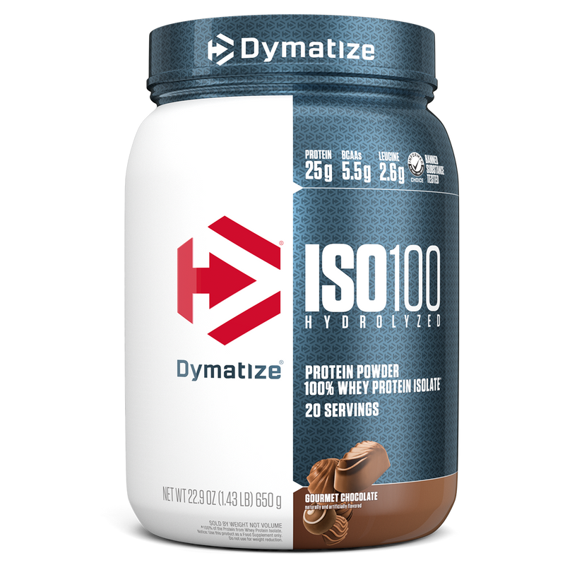 Dymatize ISO100 Hydrolyzed Protein Powder 20 serves