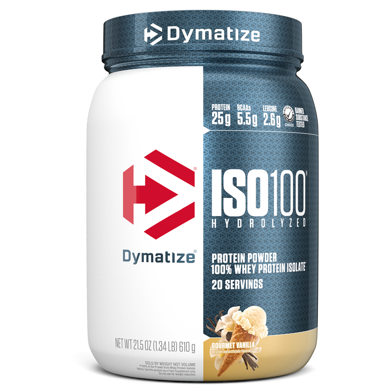 Dymatize ISO100 Hydrolyzed Protein Powder 20 serves